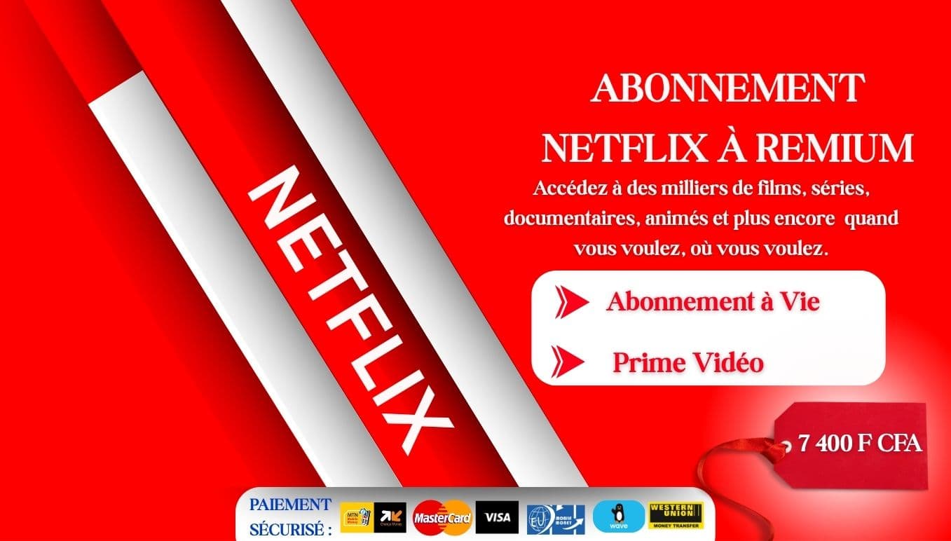 ABONNEMENT NETFLIX PREMIUM's cover photo