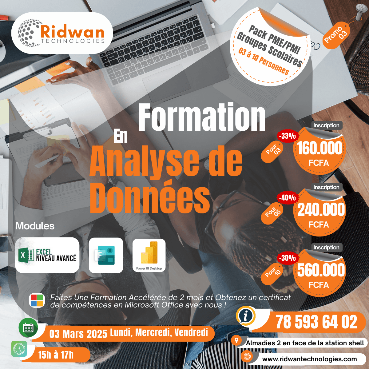 Formation en Analyse de données pour les PME,PMI & Groupe scolaires 's cover photo