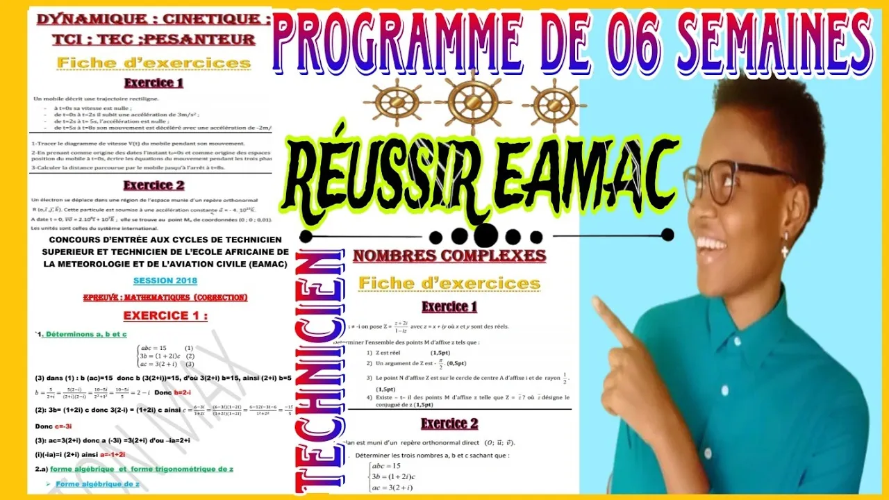 Exercices et sujets Corrigรฉs de L'EAMAC (Technicien) 's cover photo
