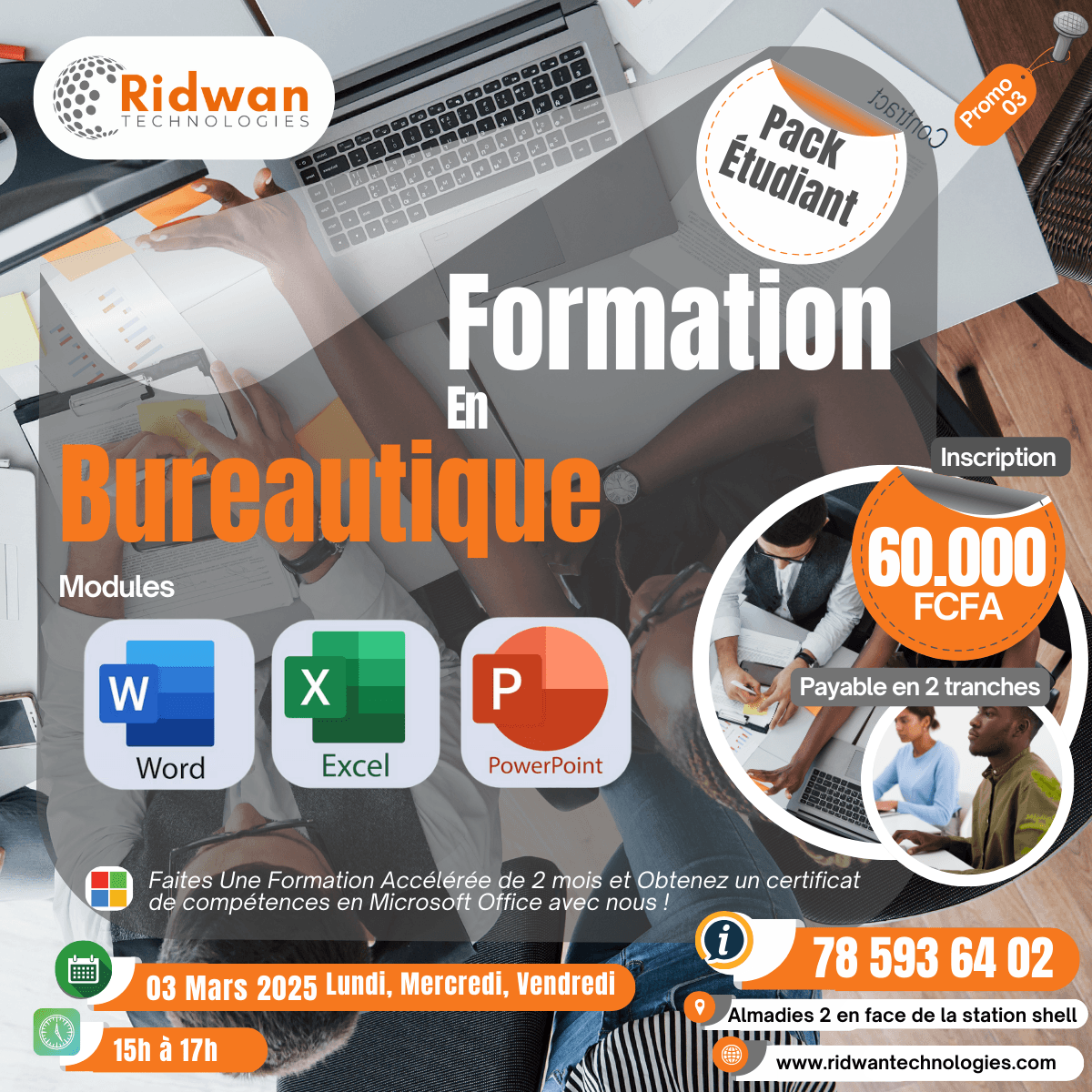 Formation en Bureautique formule étudiant's cover photo