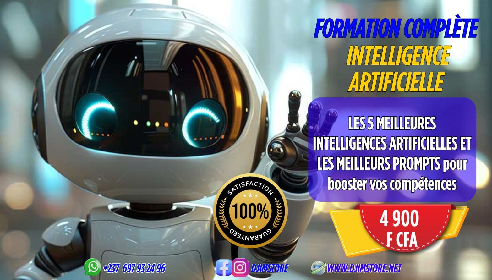 PACK DE FORMATION A L'INTELLIGENCE ARTIFICIELLE's cover photo