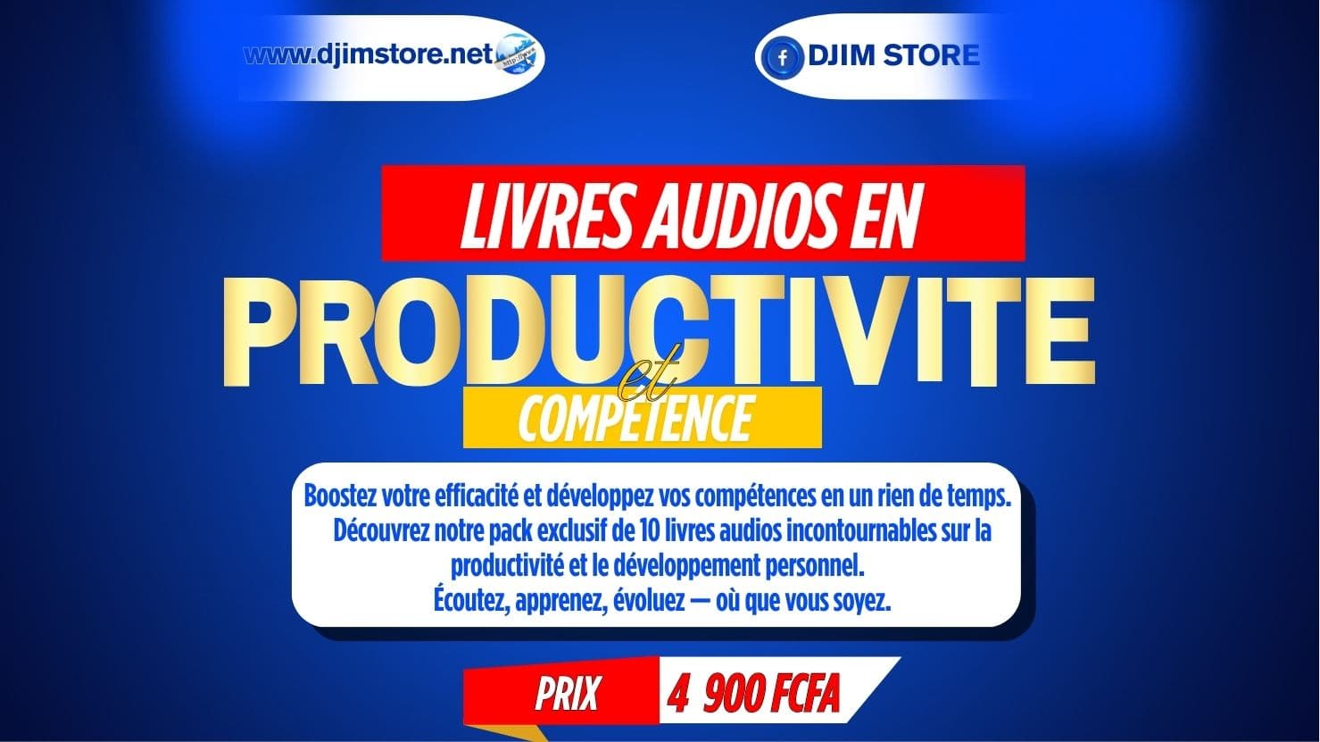 10 MEILLEURS LIVRES AUDIOS EN PRODUCTIVITE ET COMPETENCE's cover photo