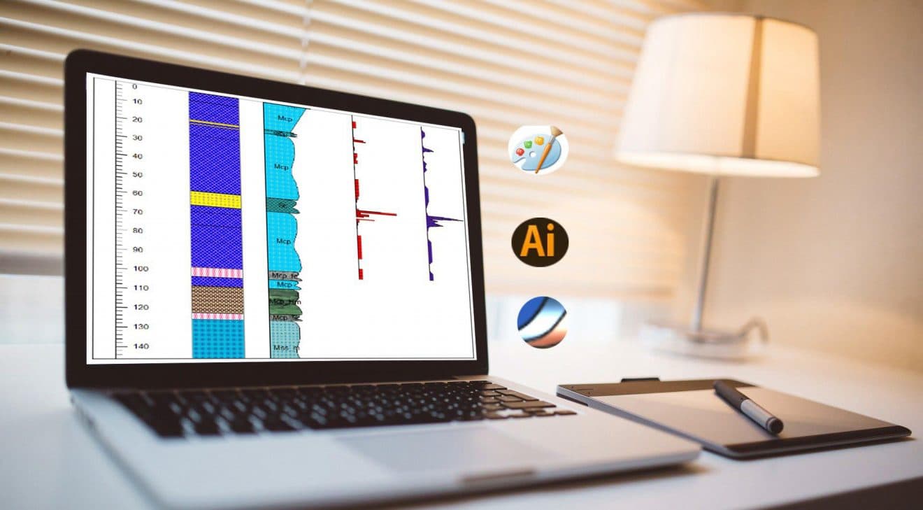 Strater & Illustrator : Création de Log stratigraphique et sections de forage's cover photo