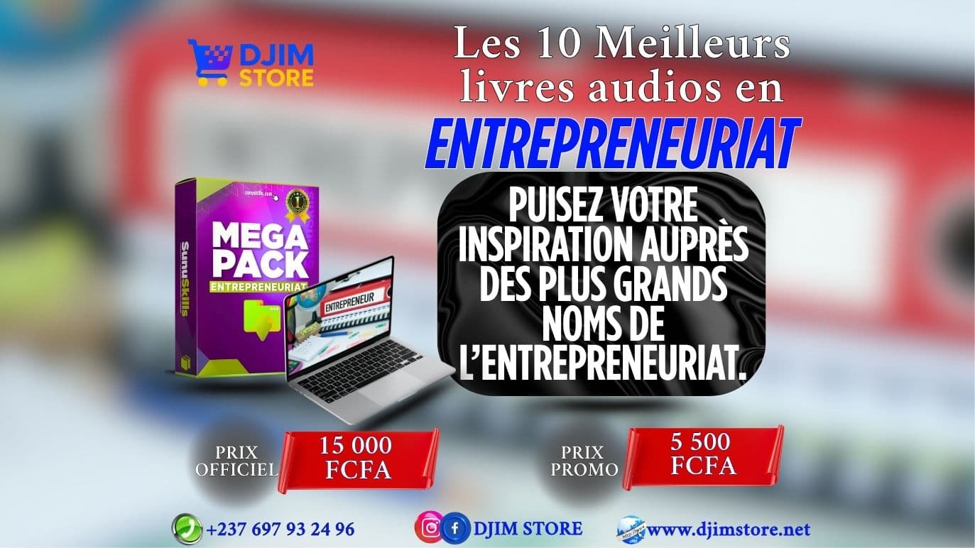 10 MEILLEURS LIVRES AUDIOS SUR L'ENTREPRENEURIAT's cover photo