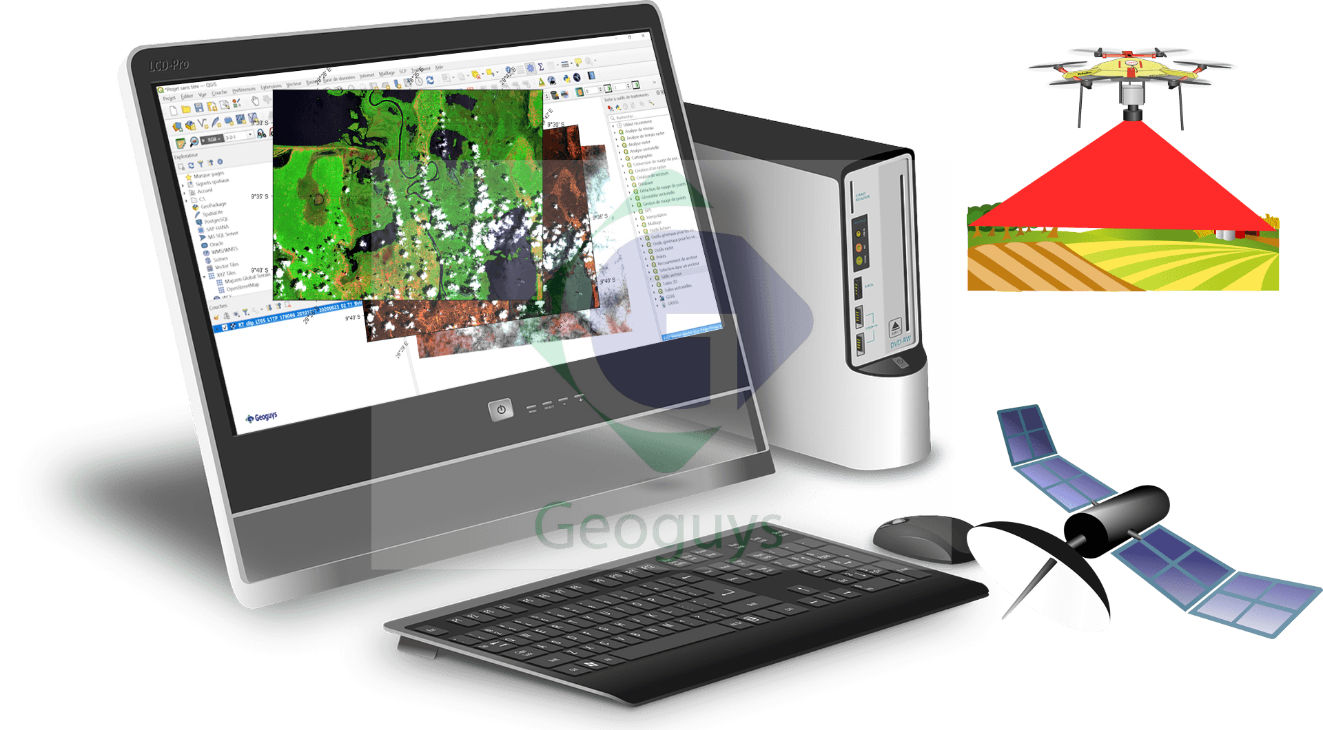 QGIS & SNAP11 : EXPLOITEZ LA TÉLÉDÉTECTION POUR RÉVOLUTIONNER L’EXPLORATION MINIÈRE's cover photo