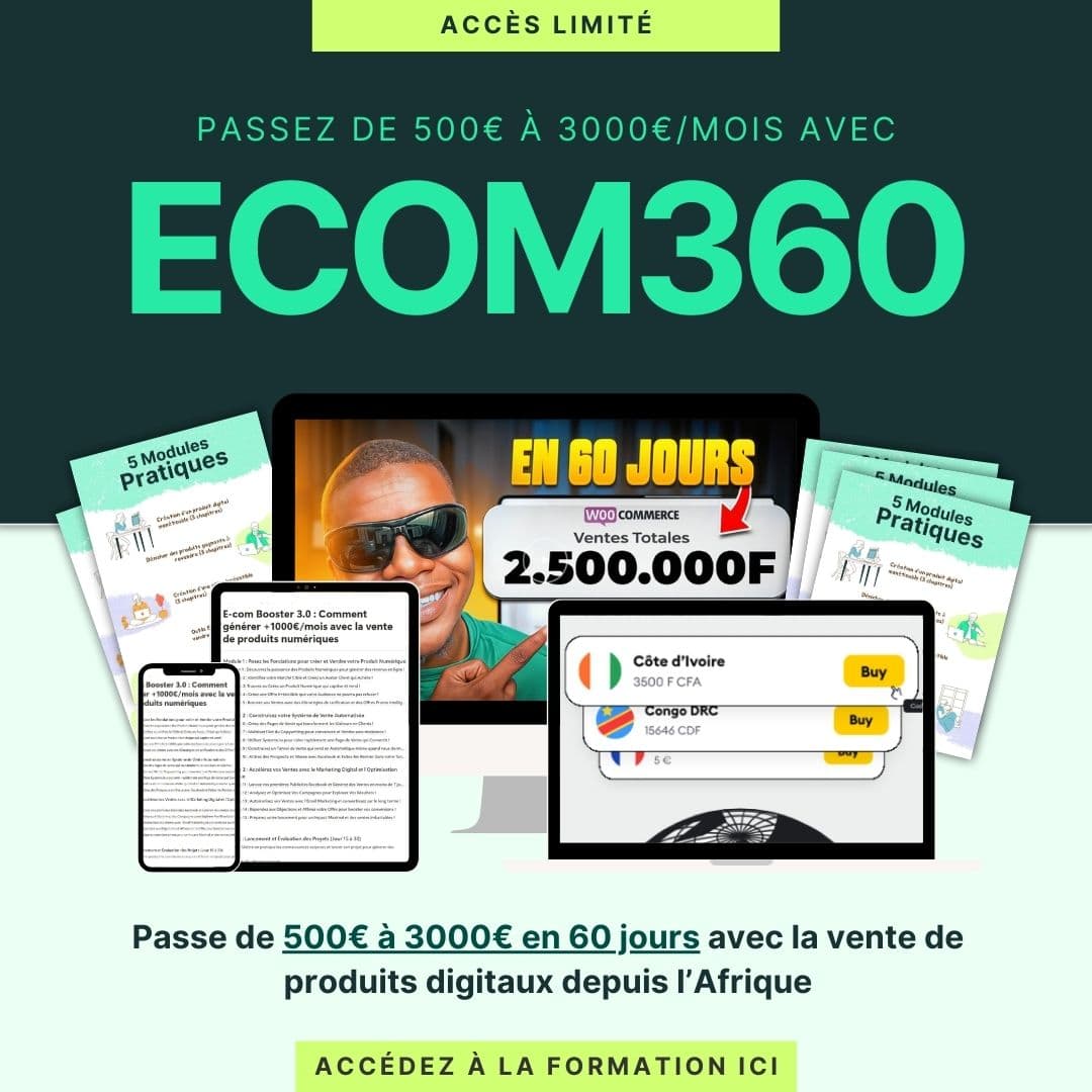 Ecom360 PRO - Formation Complète + Bonus's cover photo