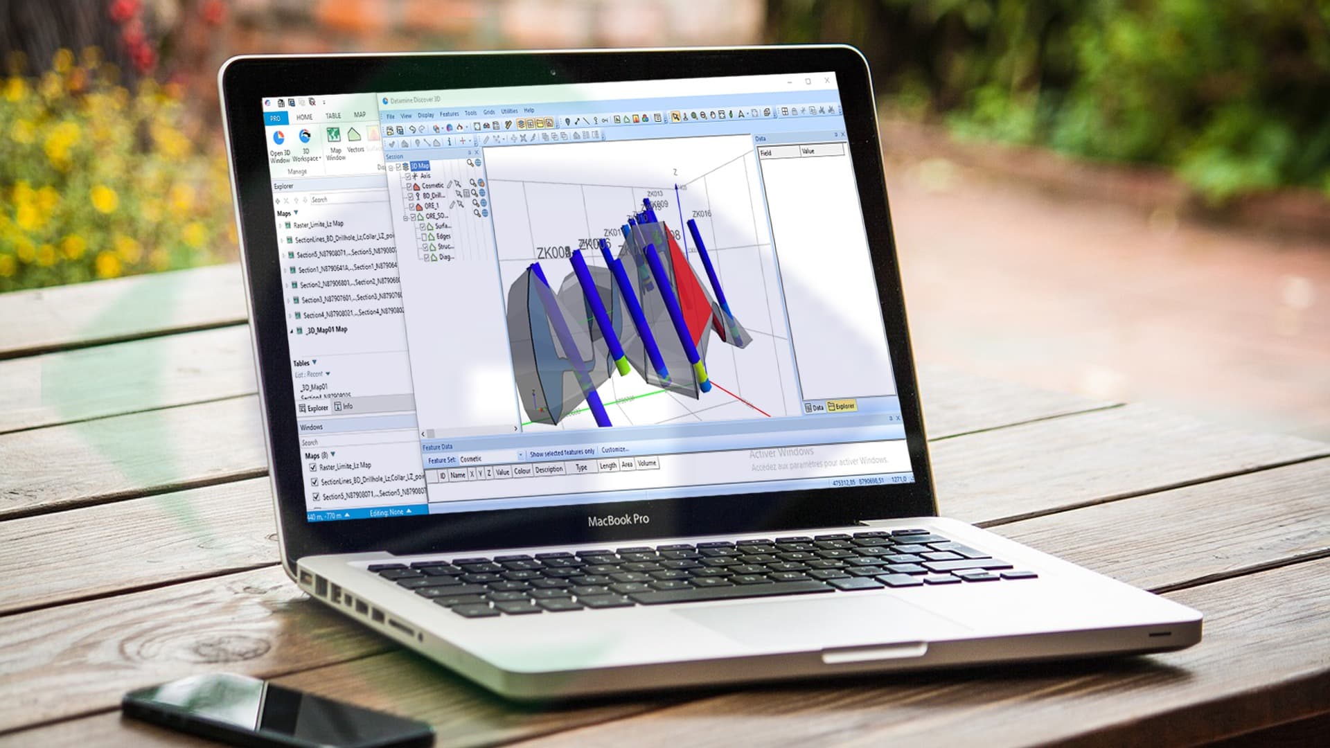 Mapinfo pro discover: Section & Modélisation 3D's cover photo