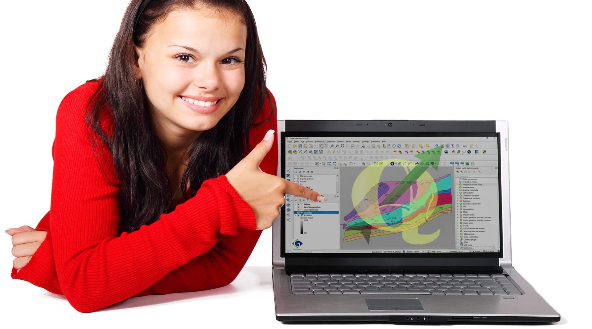 Qgis : Cartographie - SIG - Coupe & Carte géologique professionnelle's cover photo